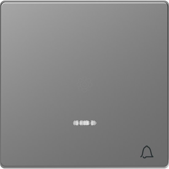 Imagem de D-Life - Tecla com visor "campainha" - Aco