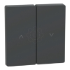 Imagem de D-Life - Tecla para comandos de estores - Antracite
