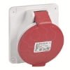 Imagem de PratiKa socket - screw - angled - 32A - 3P + E - 380...415 V AC - panel