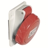 Imagem de PratiKa socket - screw - angled - 32A - 3P + E - 380...415 V AC - panel