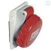 Imagem de PratiKa socket - screw - angled - 32A - 3P + E - 380...415 V AC - panel