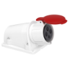 Imagem de PratiKa socket - screw - angled - 32A - 3P + E - 380...415 V AC - wall