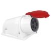 Imagem de PratiKa socket - screw - angled - 32A - 3P + N + E - 380...415 V AC - wall