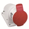 Imagem de PratiKa socket - screw - angled - 32A - 3P + N + E - 380...415 V AC - wall