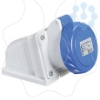 Imagem de PratiKa socket - screw - angled - 32A - 2P + E - 200...250 V AC - wall