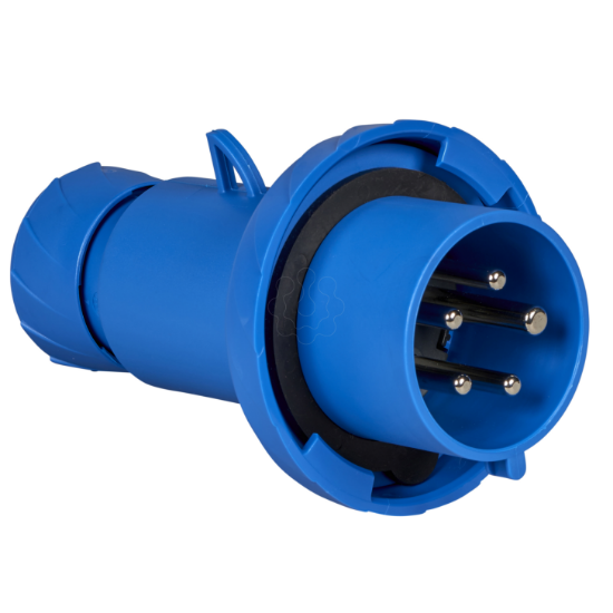 Imagem de PratiKa wander plug - straight - 32 A - 3P + N + E - 200...250 V AC - IP67