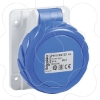 Imagem de PratiKa socket - fast - straight - 32A - 2P + E - 200...250 V AC - panel