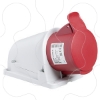 Imagem de PratiKa socket - fast - angled - 32A - 3P + N + E - 380...415 V AC - wall