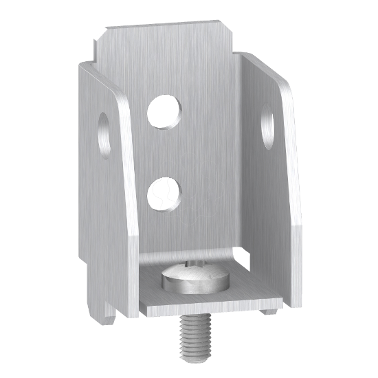 Imagem de Fixing brackets for internal fixing of vertical rails at the same level of base