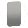 Imagem de Plain mounting plate H500xW300mm made of galvanised sheet steel