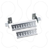 Imagem de 4 rails and brackets to install mounting plates in control desk D400mm