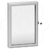 Imagem de Control window IP 55 with aluminum frame and 3 mm acrylic window 400 x 400 mm