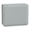 Imagem de Metal industrial box - low plain cover - H307xW257xD116 - IP55 - grey RAL 7035