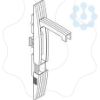 Imagem de Handle lock polyamid without insert for PLA   Ral 7035