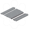 Imagem de FLANGE COM UMA ENTRADA PARA CABOS 400X600MM