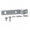 Imagem de Set of 2 combined fixing brackets for earthing collector bar and DIN rail.