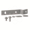 Imagem de Set of 2 combined fixing brackets for earthing collector bar and DIN rail.
