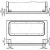 Imagem de Set of 2 brackets for earthing collector bar for Spacial WM enclosures.