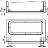 Imagem de Set of 2 brackets for earthing collector bar for Spacial WM enclosures.
