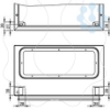 Imagem de Set of 2 brackets for earthing collector bar for Spacial WM enclosures.