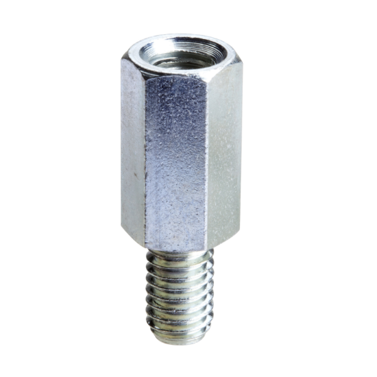 Imagem de Hexagonal spacers M6 height 10 for raising mounting plates etc. Supply: 100