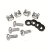 Imagem de Actassi - set of 50 screw M5 with washers and cage nuts for 9.5 mm square holes