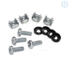 Imagem de Actassi - set of 50 screw M5 with washers and cage nuts for 9.5 mm square holes