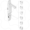 Imagem de Shape insert - lock 5 mm double bar