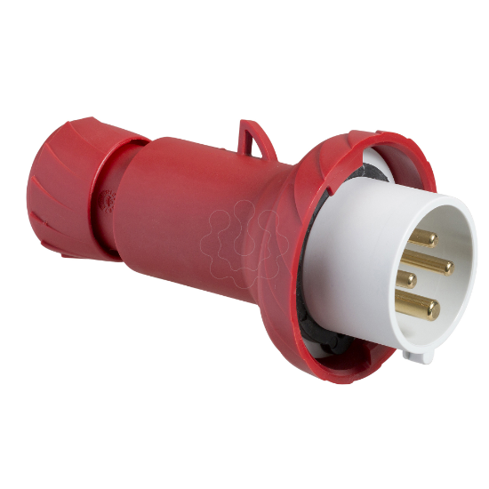 Imagem de PratiKa wander plug - straight - 16 A - 3P + E - 380...415 V AC - IP67