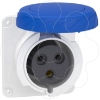 Imagem de PratiKa socket - fast - straight - 32A - 2P + E - 200...250 V AC - panel