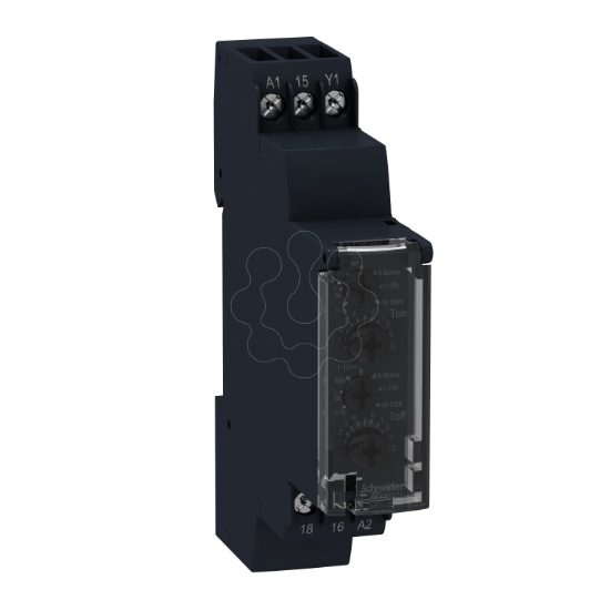 Imagem de Assimetrico intermitente rele - 1 s..100 h - 12 v ac / dc - 1 oc