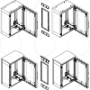 Imagem de Additional aesthetic trim kit for coupling versPLAT or PLAZT with canopy D420mm