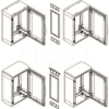 Imagem de Additional aesthetic trim kit for coupling versPLAT or PLAZT with canopy D420mm
