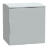 Imagem de Floor standing encl. polyester vers.PLAT open top w/ canopy 750x750x620 IP44