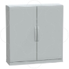Imagem de Floor standing encl.polyester vers.PLAZ w/plinth open bottom 1000x1000x320 IP54