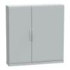 Imagem de Floor standing encl.polyester vers.PLAZ w/plinth open bottom 1250x1250x320 IP54