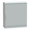 Imagem de Floor standing encl.polyester vers.PLAZT w/open plinth+canopy 750x750x320 IP44