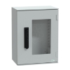 Imagem de wall-mounting encl. polyester monobloc IP66 430x330x200mm 3p.lock glazed door