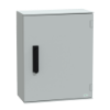 Imagem de Armario de montagem na parede em poliester monobloco IP66 H530xW430xD200mm bloqueio de 3 pontos