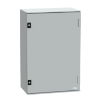Imagem de wall-mounting encl. polyester monobloc IP66 H647xW436xD250mm+metal mount.plate