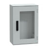 Imagem de wall-mounting encl. polyester monobloc IP66 647x436x250mm 3p.lock glazed door
