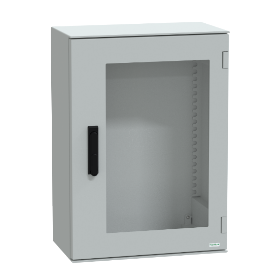 Imagem de wall-mounting encl. polyester monobloc IP66 747x536x300mm 3p.lock glazed door