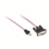 Imagem de Cabo de 1 metro para conexao CANopen - RJ45 e SUB-D 9 femea