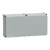 Imagem de PLS box polyester rear opaque PC cover IP66 36x72x23cm