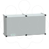 Imagem de PLS box polyester rear polyester cover IP66 27x54x18cm