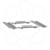 Imagem de adaptor plates for vers.PLAZorZT D420mm 2doors mounting NSYPAPL/DPLA/DLP/BRF/BRP
