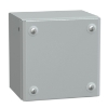 Imagem de Metal industrial box plain door H150xW150xD120 IP66 IK10 RAL 7035