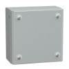 Imagem de Metal industrial box plain door H150xW150xD80 IP66 IK10 RAL 7035