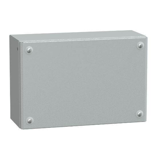 Imagem de Metal industrial box plain door H200xW300xD120 IP66 IK10 RAL 7035