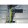 Imagem de Set of 10 cable supports made of plastic length 75mm.